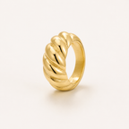 Statement gold prstan